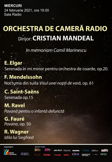 Concert in memoriam Camil Marinescu, LIVE de la SALA RADIO!